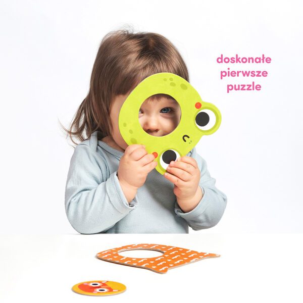 Moje puzzle z dziurką </br>Zwierzątka