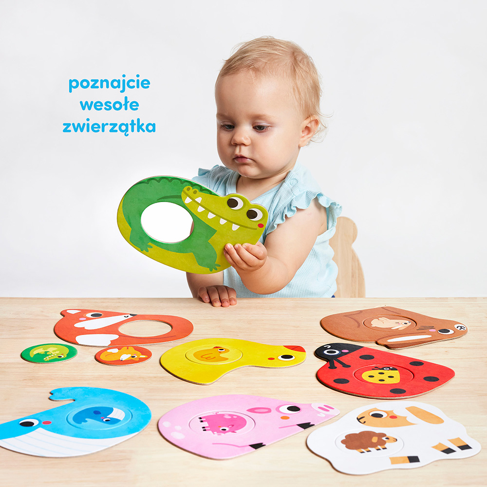 duze dwuelementowe ukladanki z koleczkami dla roczniaka