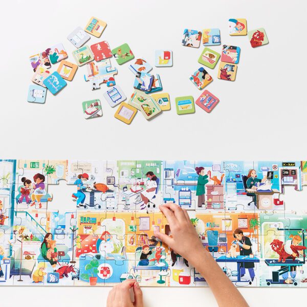 puzzle i zetony weterynarz