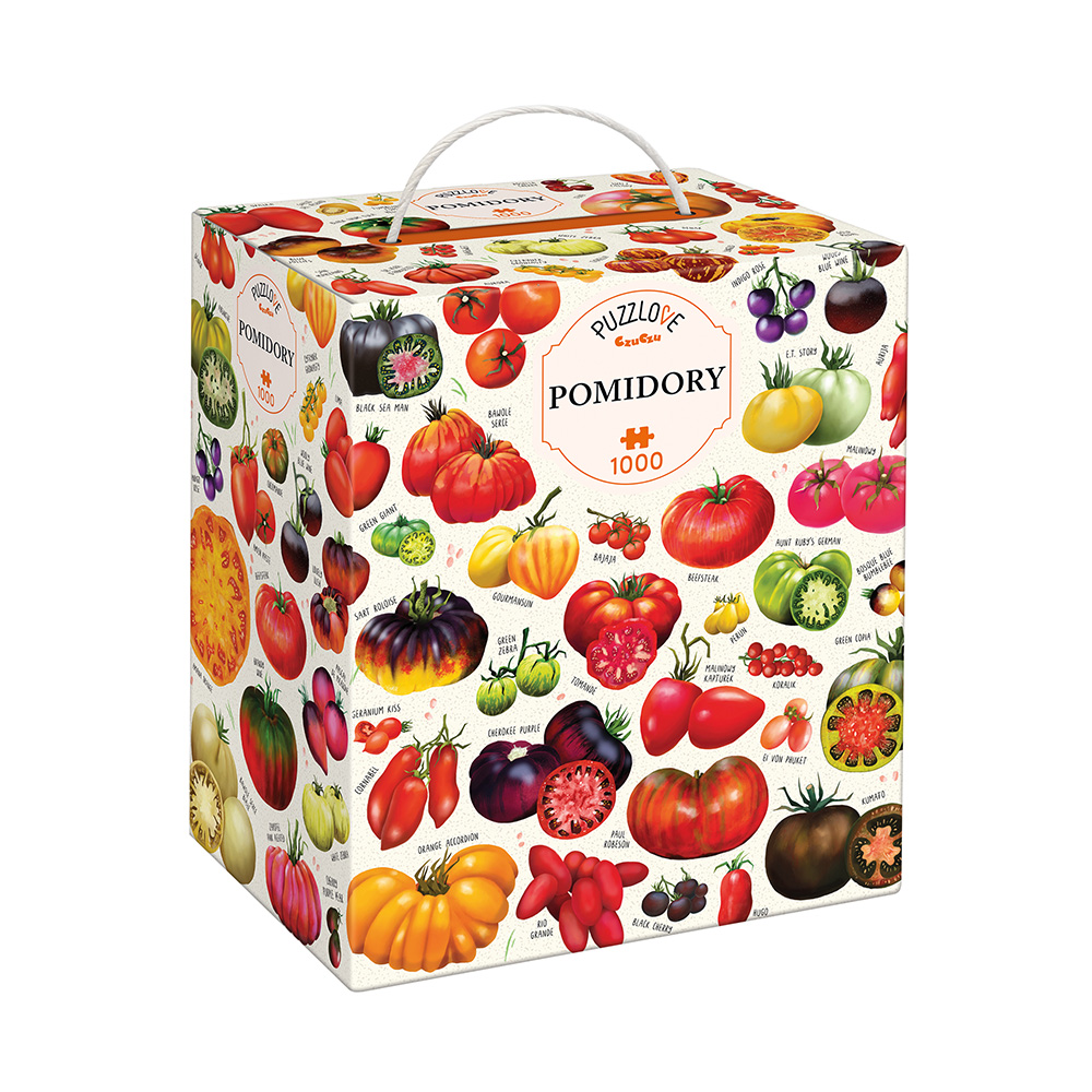 box front Puzzlove puzzle Pomidory 1000 elementow
