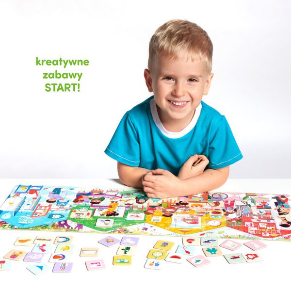 puzzle kreatywne i edukacyjne z Przedszkolem