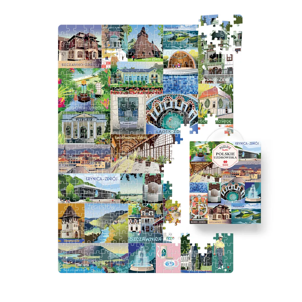 Polskie uzdrowiska </br>500 el. - obrazek 8
