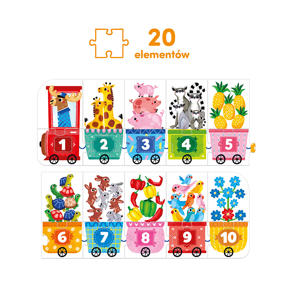 Cyferkowy pociąg - obrazek 4