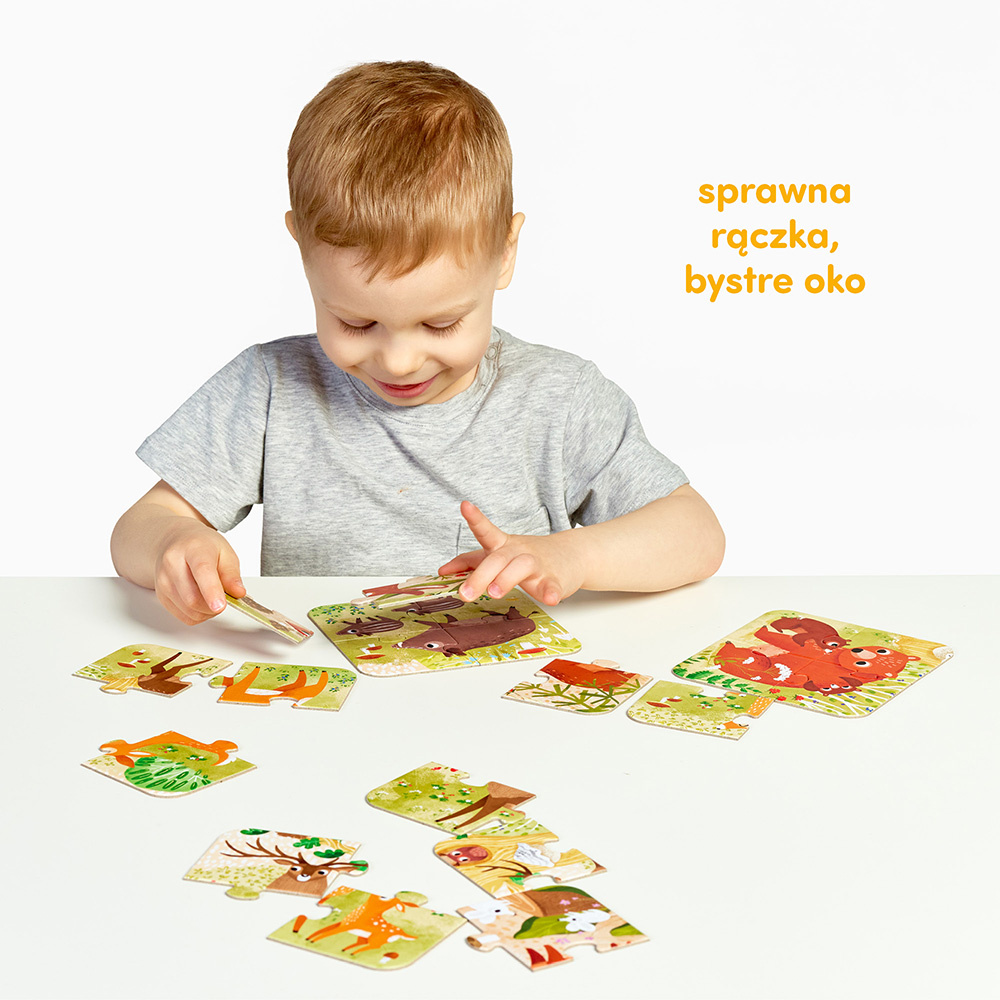 Układam leśne zwierzęta - obrazek 3