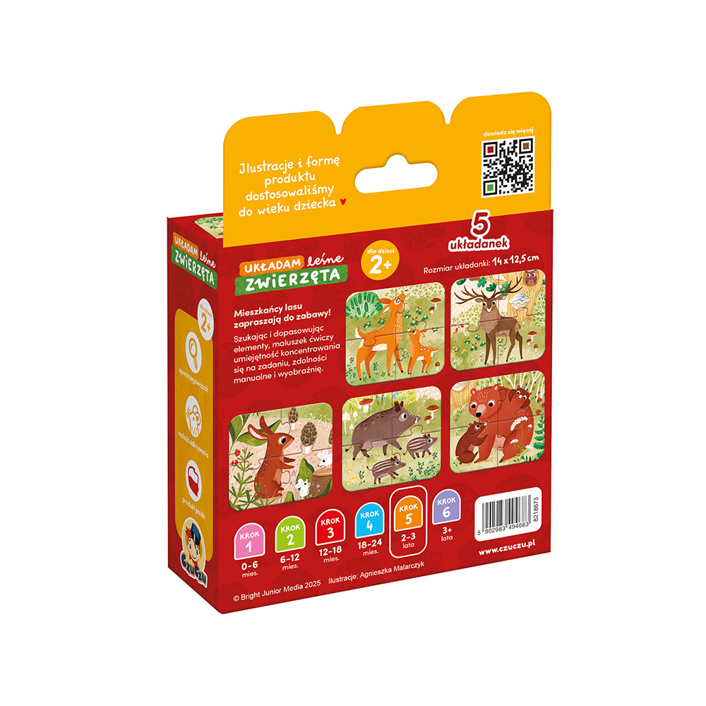 Układam leśne zwierzęta - obrazek 6