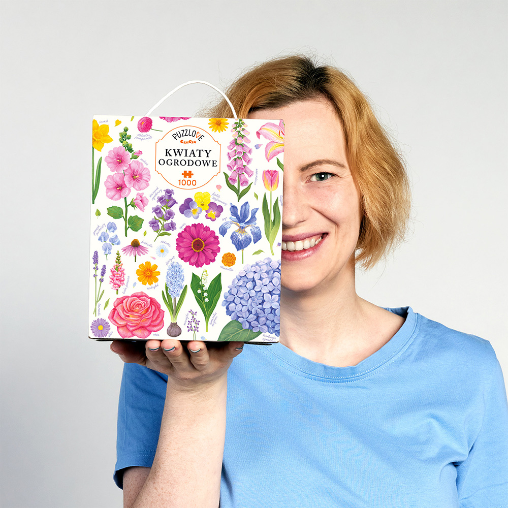 Kwiaty ogrodowe </br>1000 el. - obrazek 2