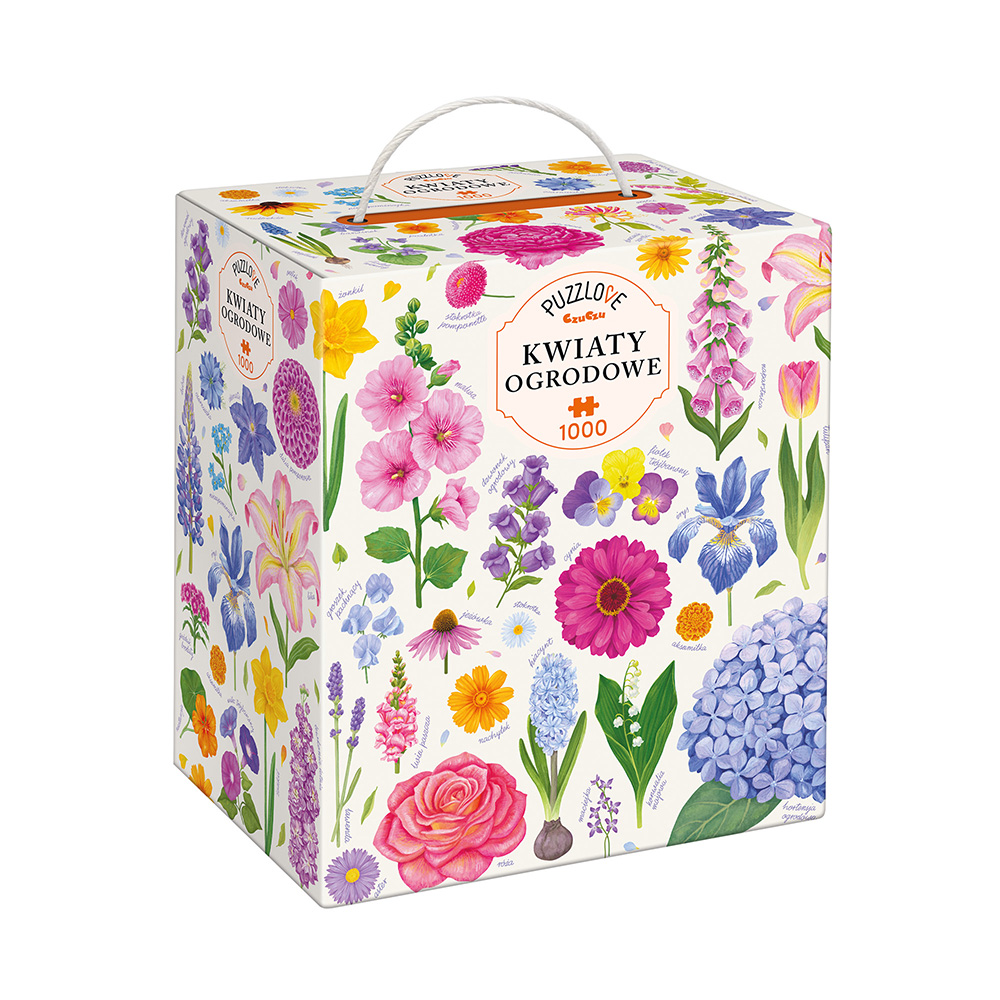 Kwiaty ogrodowe </br>1000 el. - obrazek 5