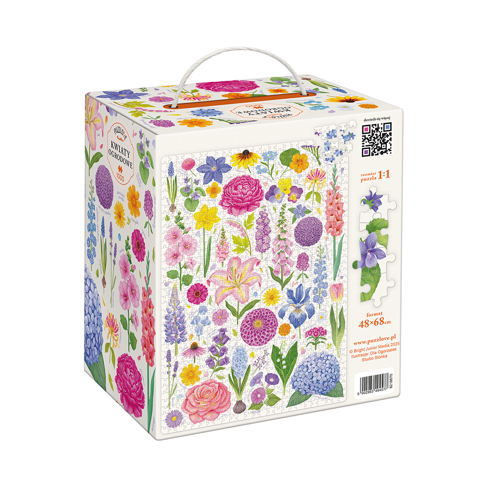 Kwiaty ogrodowe </br>1000 el. - obrazek 6