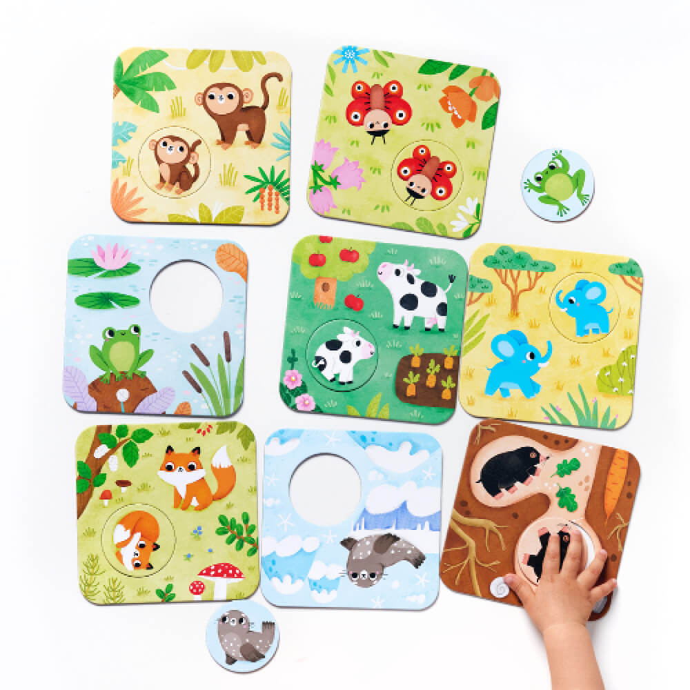 Puzzle z dziurką </br>Tu mieszkam - obrazek 2