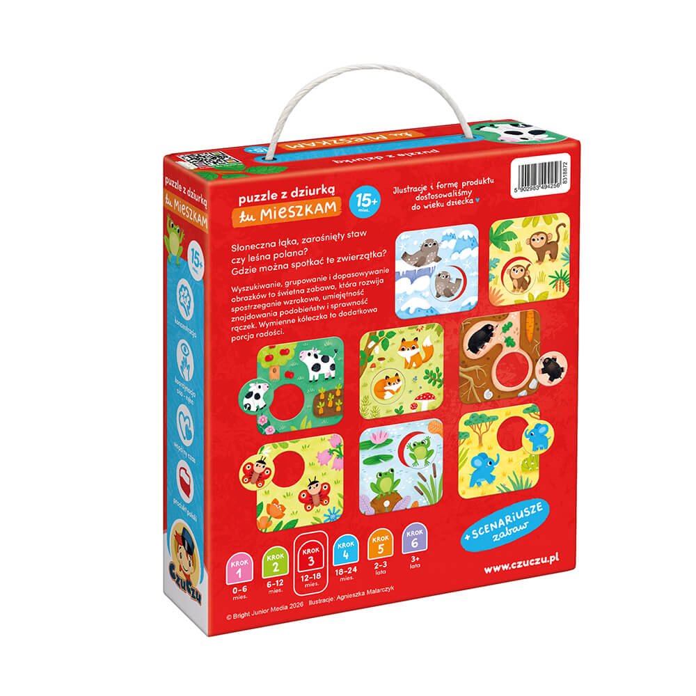 Puzzle z dziurką </br>Tu mieszkam - obrazek 7