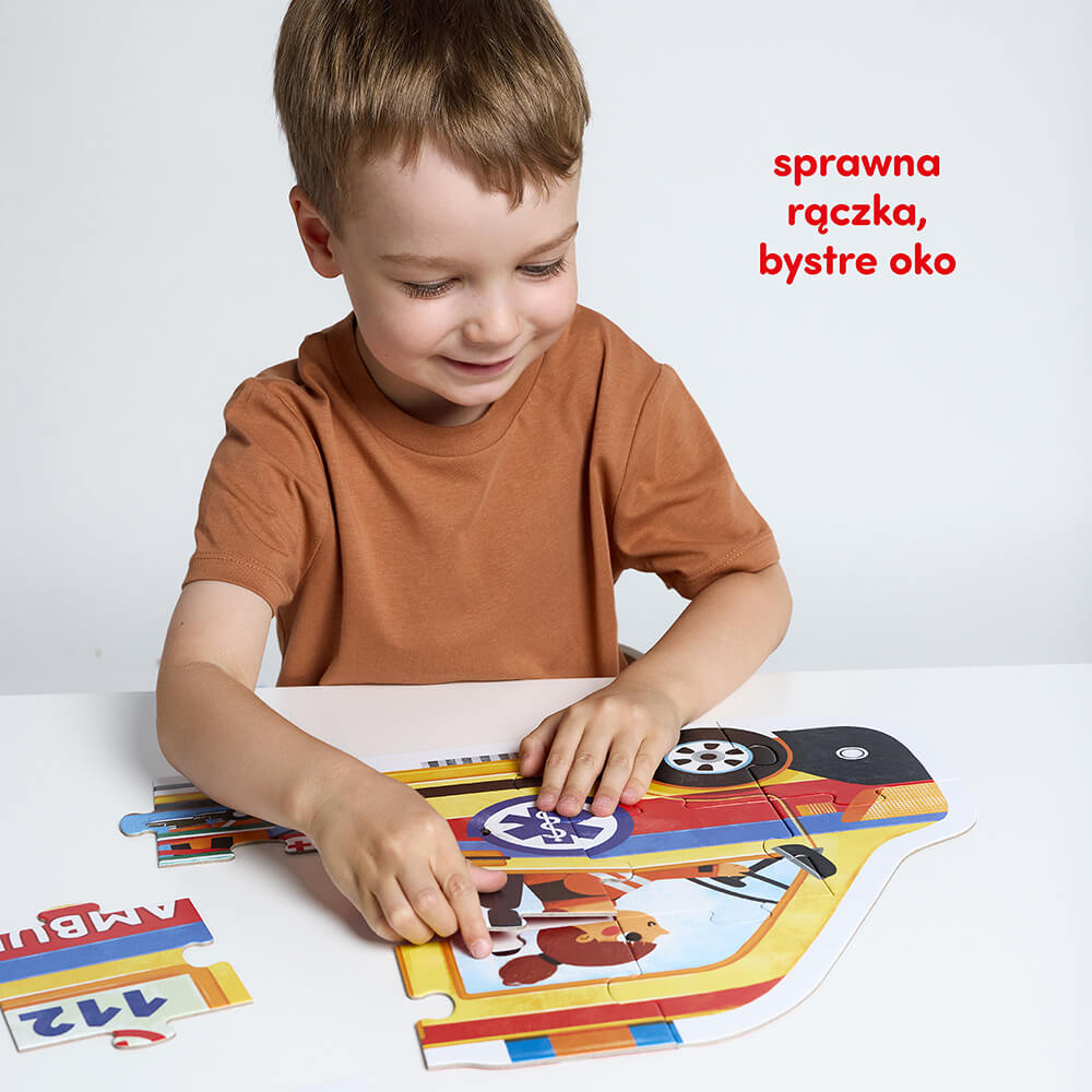Moto puzzle </br>Karetka - obrazek 3