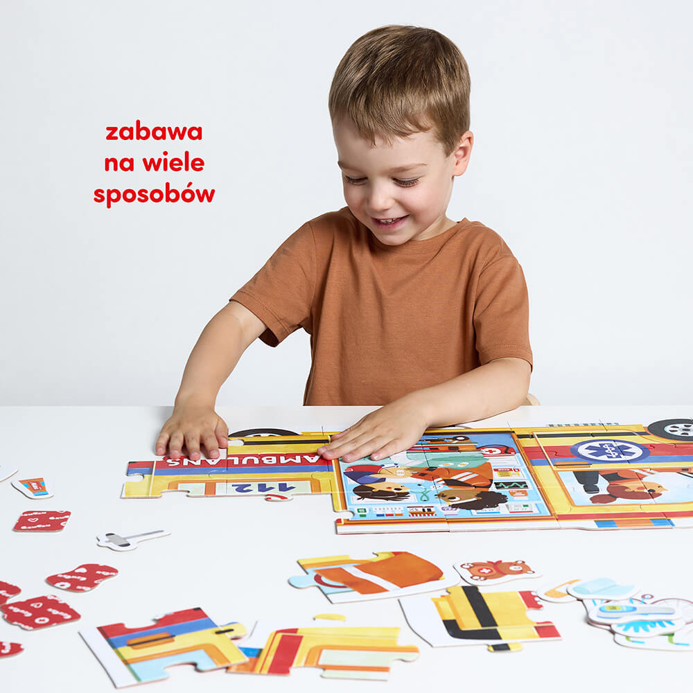 Moto puzzle </br>Karetka - obrazek 5