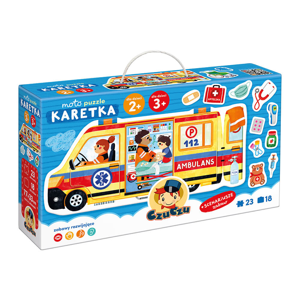 Moto puzzle </br>Karetka - obrazek 7