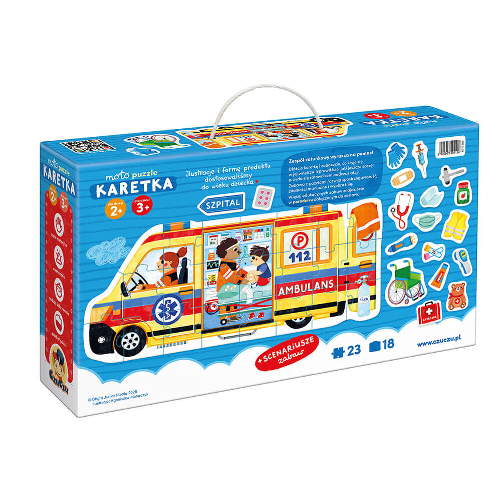 Moto puzzle </br>Karetka - obrazek 8