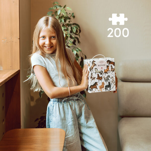 puzzle konie