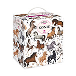 Puzzlove Konie 200 el box miniatura
