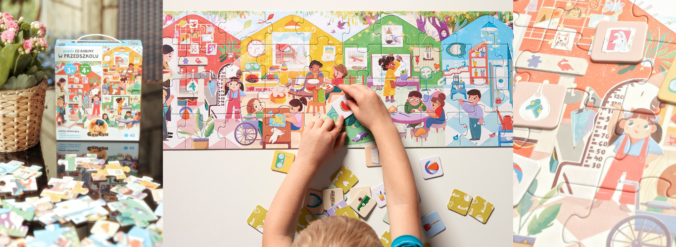 Dlaczego warto układać puzzle